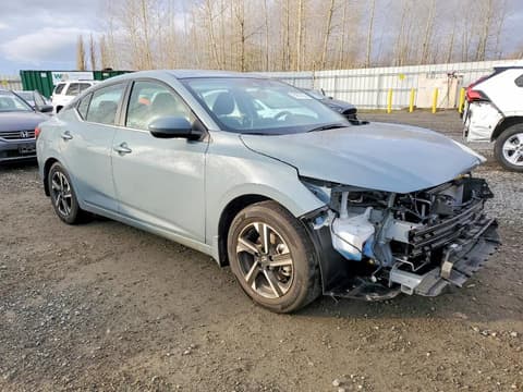 2025 Nissan Sentra, VIN 3N1AB8CV8SY250327. Фото 4 з 6 з аукціону Copart. Каталог авто зі США OpenDataCar.