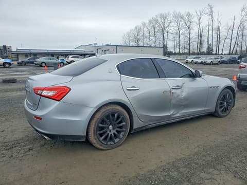 2014 Maserati Ghibli, VIN ZAM57XSA9E1089418. Фото 3 з 6 з аукціону Copart. Каталог авто зі США OpenDataCar.