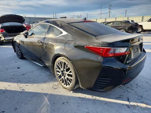 2016 Lexus RC, VIN JTHHA5BC1G5003456. Фото 2 з 6 з аукціону Copart. Каталог авто зі США OpenDataCar.