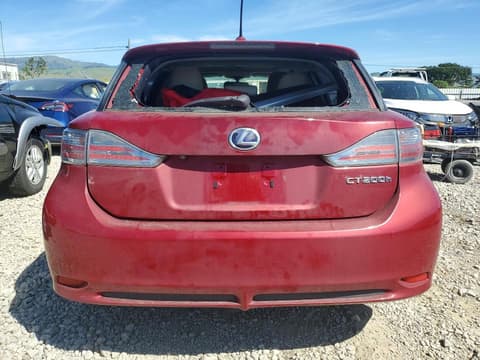 2011 Lexus CT 200h, VIN JTHKD5BH4B2039323. Zdjęcie 6 z 6 z aukcji Copart. Katalog aut z USA OpenDataCar.