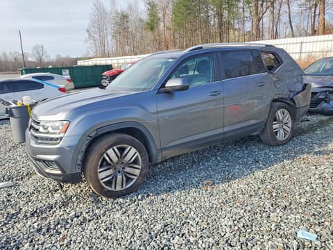 2019 Volkswagen Atlas, VIN 1V2WR2CA4KC591918. Zdjęcie 1 z 6 z aukcji Copart. Katalog aut z USA OpenDataCar.