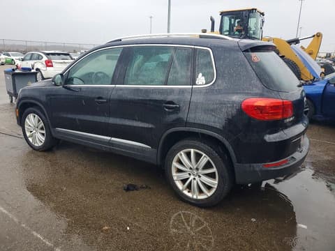 2014 Volkswagen Tiguan, VIN WVGAV3AX0EW509153. Фото 2 з 6 з аукціону Copart. Каталог авто зі США OpenDataCar.