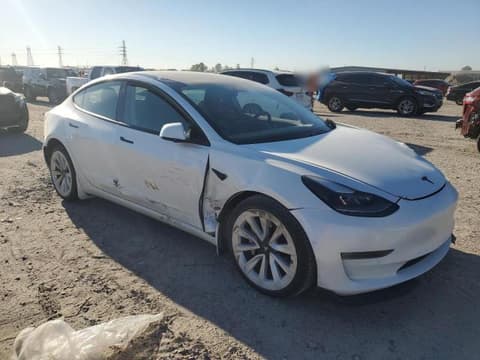 2021 Tesla Model 3, VIN 5YJ3E1EA9MF045564. Фото 4 з 6 з аукціону Copart. Каталог авто зі США OpenDataCar.