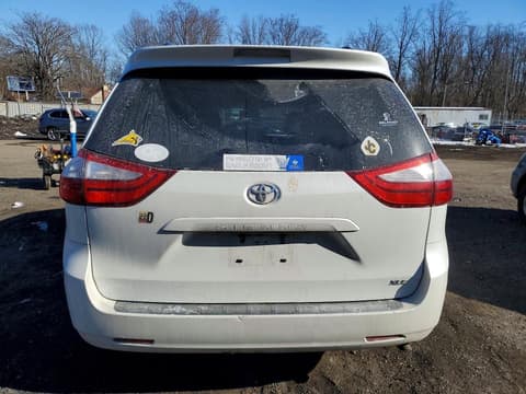 2016 Toyota Sienna, VIN 5TDYK3DC3GS708396. Фото 6 з 6 з аукціону Copart. Каталог авто зі США OpenDataCar.