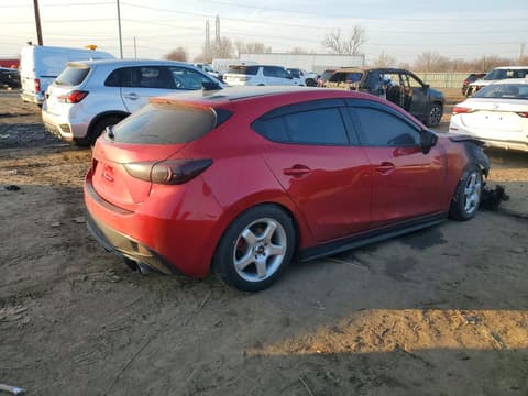 2015 Mazda 3, VIN JM1BM1M30F1242863. Фото 3 з 6 з аукціону Copart. Каталог авто зі США OpenDataCar.
