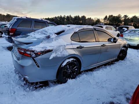 2022 Toyota Camry, VIN 4T1G11AK3NU028470. Фото 3 з 6 з аукціону Copart. Каталог авто зі США OpenDataCar.