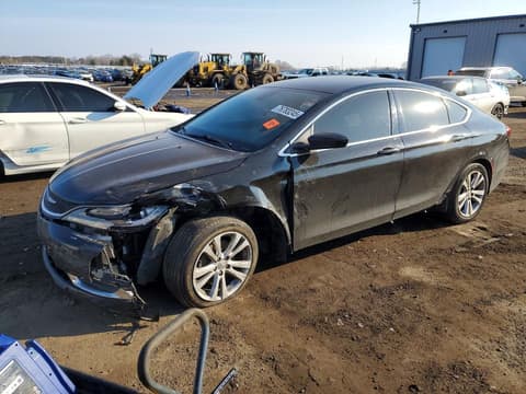 2015 Chrysler 200, VIN 1C3CCCAB5FN653770. Photo 1 of 6 from Copart auction. OpenDataCar US salvage catalog.
