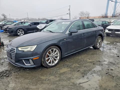 2019 Audi A4, VIN WAUENAF48KN008342. Фото 1 з 6 з аукціону Copart. Каталог авто зі США OpenDataCar.