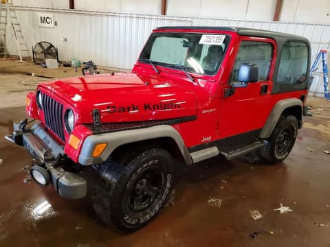 2003 Jeep Wrangler, VIN 1J4FA49S23P350979. Фото 1 з 6 з аукціону Copart. Каталог авто зі США OpenDataCar.