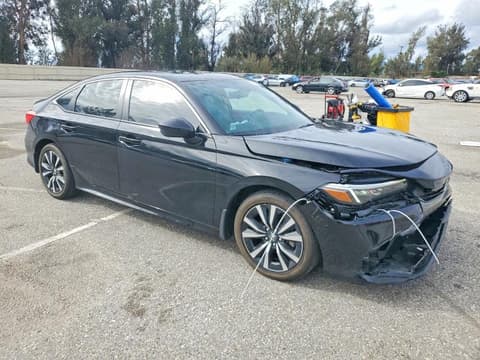 2023 Honda Civic, VIN 2HGFE1F70PH313613. Фото 4 з 6 з аукціону Copart. Каталог авто зі США OpenDataCar.