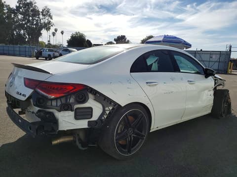 2022 Mercedes-benz CLA-Class, VIN W1K5J5DB3NN267399. Фото 3 з 6 з аукціону Copart. Каталог авто зі США OpenDataCar.