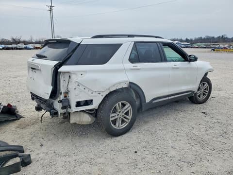 2020 Ford Explorer, VIN 1FMSK8DH5LGB62523. Фото 3 з 6 з аукціону Copart. Каталог авто зі США OpenDataCar.