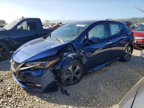 2020 Nissan Leaf, VIN 1N4AZ1CP0LC307623. Фото 1 з 6 з аукціону Copart. Каталог авто зі США OpenDataCar.