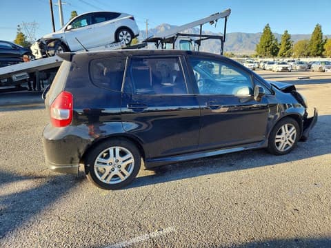 2007 Honda Fit, VIN JHMGD38617S001085. Фото 3 з 6 з аукціону Copart. Каталог авто зі США OpenDataCar.