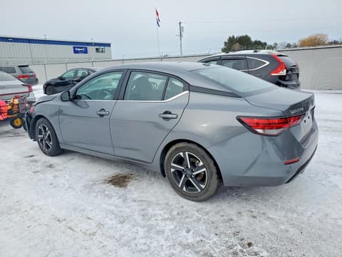 2025 Nissan Sentra, VIN 3N1AB8CV9SY387258. Фото 2 з 6 з аукціону Copart. Каталог авто зі США OpenDataCar.