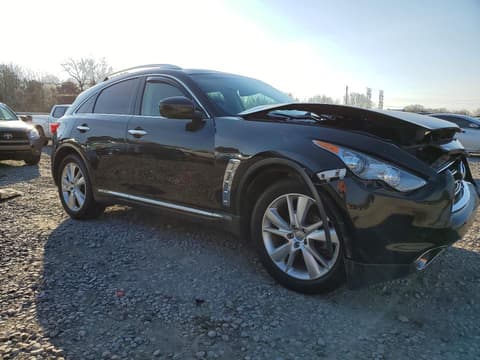 2013 Infiniti FX37, VIN JN8CS1MU1DM142256. Фото 4 з 6 з аукціону Copart. Каталог авто зі США OpenDataCar.