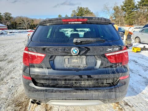 2017 Bmw X3, VIN 5UXWX9C55H0T08082. Фото 6 з 6 з аукціону Copart. Каталог авто зі США OpenDataCar.