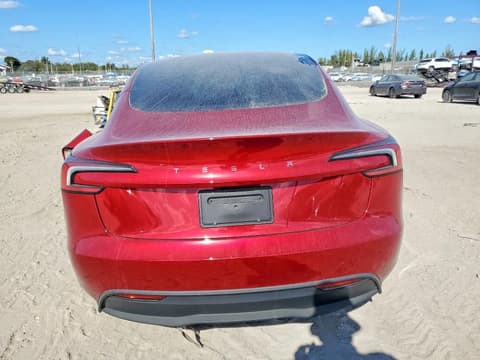2025 Tesla Model 3, VIN 5YJ3E1EA2SF949303. Фото 6 з 6 з аукціону Copart. Каталог авто зі США OpenDataCar.
