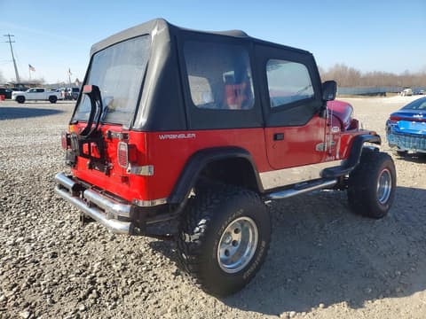1995 Jeep Wrangler, VIN 1J4FY19P1SP281643. Zdjęcie 3 z 6 z aukcji Copart. Katalog aut z USA OpenDataCar.