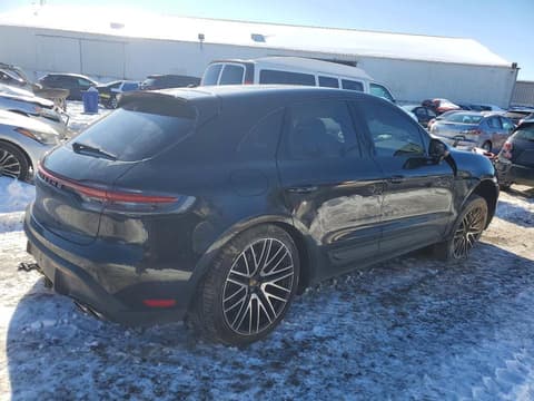 2025 Porsche Macan, VIN WP1AA2A59SLB00573. Фото 3 з 6 з аукціону Copart. Каталог авто зі США OpenDataCar.