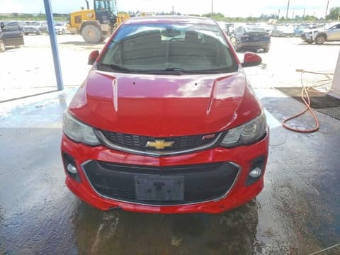 2017 Chevrolet Sonic, VIN 1G1JD6SB5H4142044. Фото 5 з 6 з аукціону Copart. Каталог авто зі США OpenDataCar.