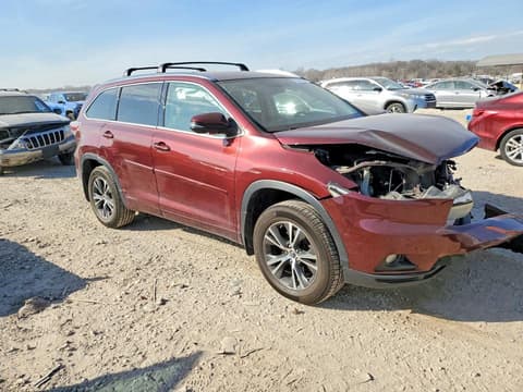 2016 Toyota Highlander, VIN 5TDJKRFH7GS335697. Фото 4 з 6 з аукціону Copart. Каталог авто зі США OpenDataCar.
