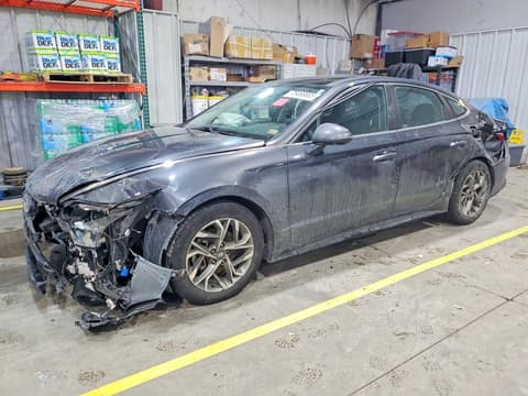 2021 Hyundai Sonata, VIN 5NPEF4JA1MH095521. Фото 1 з 6 з аукціону Copart. Каталог авто зі США OpenDataCar.