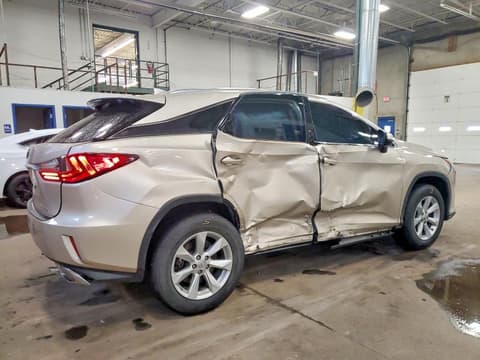 2016 Lexus RX, VIN 2T2BZMCA0GC002224. Фото 3 из 6 с аукциона Copart. Каталог авто из США OpenDataCar.