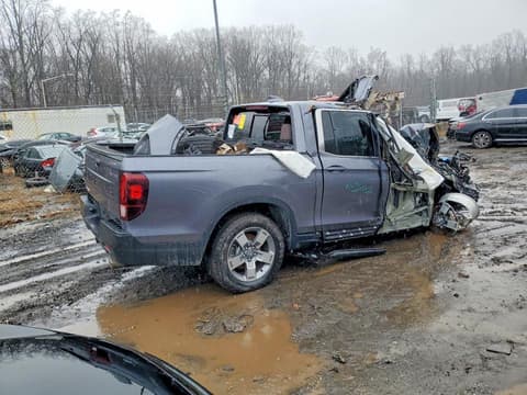 2025 Honda Ridgeline, VIN 5FPYK3F5XSB036632. Фото 3 з 6 з аукціону Copart. Каталог авто зі США OpenDataCar.