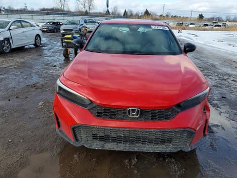2025 Honda Civic, VIN 2HGFE2F54SH531129. Фото 5 з 6 з аукціону Copart. Каталог авто зі США OpenDataCar.