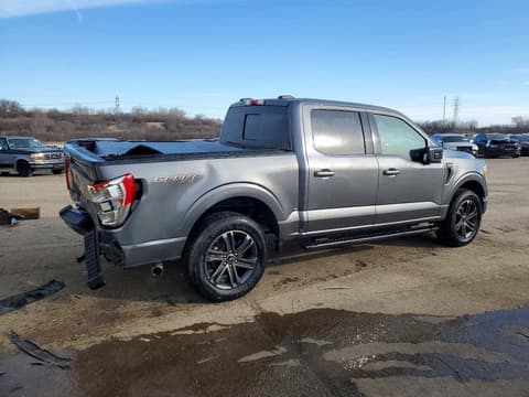 2022 Ford F-150 Lightning, VIN 1FTEW1EP3NFA43204. Фото 3 з 6 з аукціону Copart. Каталог авто зі США OpenDataCar.