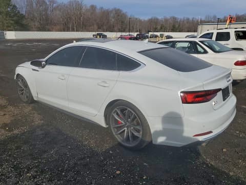 2018 Audi S5, VIN WAUC4CF59JA039538. Фото 2 из 6 с аукциона Copart. Каталог авто из США OpenDataCar.