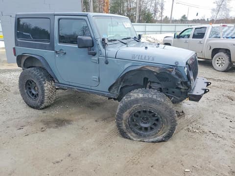 2015 Jeep Wrangler, VIN 1C4AJWAG8FL582131. Фото 4 з 6 з аукціону Copart. Каталог авто зі США OpenDataCar.