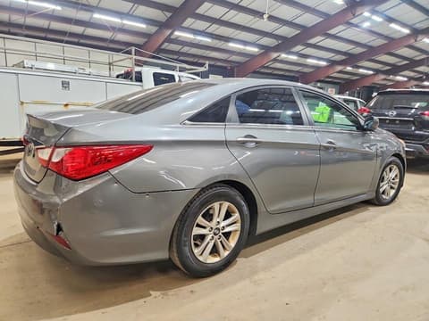 2014 Hyundai Sonata, VIN 5NPEB4AC4EH855102. Фото 3 из 6 с аукциона Copart. Каталог авто из США OpenDataCar.