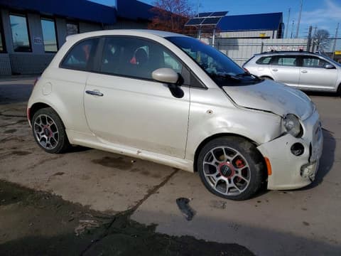 2012 Fiat 500, VIN 3C3CFFBR9CT366349. Фото 4 з 6 з аукціону Copart. Каталог авто зі США OpenDataCar.
