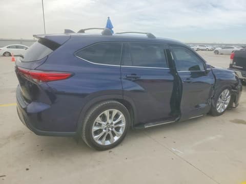 2021 Toyota Highlander, VIN 5TDYZRAH1MS071972. Фото 3 з 6 з аукціону Copart. Каталог авто зі США OpenDataCar.