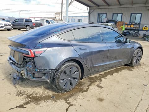 2024 Tesla Model 3, VIN 5YJ3E1EA0RF744458. Фото 3 з 6 з аукціону Copart. Каталог авто зі США OpenDataCar.