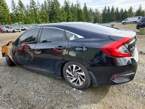 2016 Honda Civic, VIN 2HGFC2F70GH544569. Фото 2 из 6 с аукциона Copart. Каталог авто из США OpenDataCar.