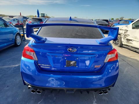 2018 Subaru WRX, VIN JF1VA2W6XJ9831230. Фото 6 з 6 з аукціону Copart. Каталог авто зі США OpenDataCar.