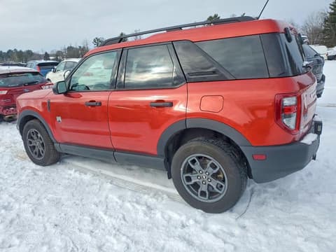 2022 Ford Bronco Sport, VIN 3FMCR9B60NRE16254. Фото 2 з 6 з аукціону Copart. Каталог авто зі США OpenDataCar.