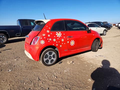 2013 Fiat 500, VIN 3C3CFFGE6DT752587. Фото 3 з 6 з аукціону Copart. Каталог авто зі США OpenDataCar.