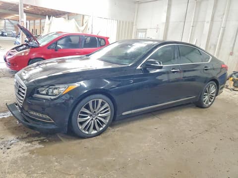 2015 Hyundai Genesis, VIN KMHGN4JF8FU016647. Фото 1 з 6 з аукціону Copart. Каталог авто зі США OpenDataCar.