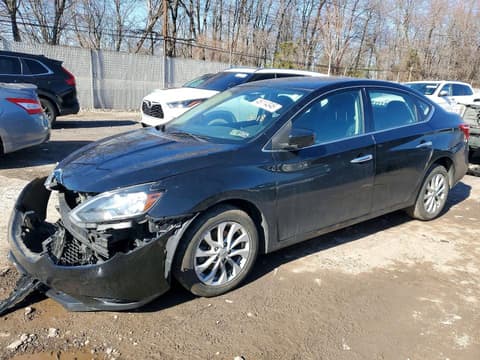 2019 Nissan Sentra, VIN 3N1AB7AP2KY280745. Фото 1 з 6 з аукціону Copart. Каталог авто зі США OpenDataCar.