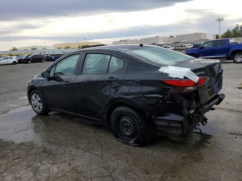 2021 Nissan Versa, VIN 3N1CN8DV4ML925587. Photo 2 of 6 from Copart auction. OpenDataCar US salvage catalog.
