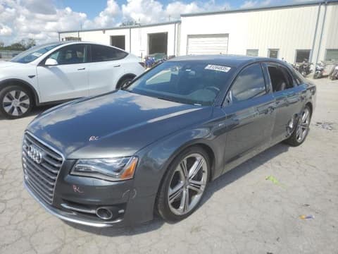 2014 Audi S8, VIN WAUD2AFD2EN009155. Фото 1 из 6 с аукциона Copart. Каталог авто из США OpenDataCar.
