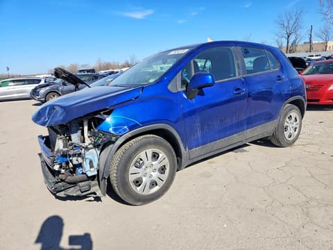 2017 Chevrolet Trax, VIN 3GNCJKSB5HL147781. Фото 1 з 6 з аукціону Copart. Каталог авто зі США OpenDataCar.