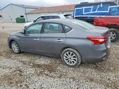 2019 Nissan Sentra, VIN 3N1AB7AP6KL607631. Фото 2 з 6 з аукціону Copart. Каталог авто зі США OpenDataCar.