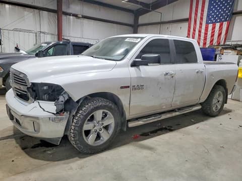 2018 Ram 1500, VIN 1C6RR7LM3JS356153. Фото 1 з 6 з аукціону Copart. Каталог авто зі США OpenDataCar.