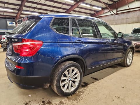 2013 Bmw X3, VIN 5UXWX9C59D0A23186. Фото 3 з 6 з аукціону Copart. Каталог авто зі США OpenDataCar.