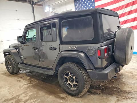 2018 Jeep Wrangler Unlimited, VIN 1C4HJXDG3JW274453. Zdjęcie 2 z 6 z aukcji Copart. Katalog aut z USA OpenDataCar.